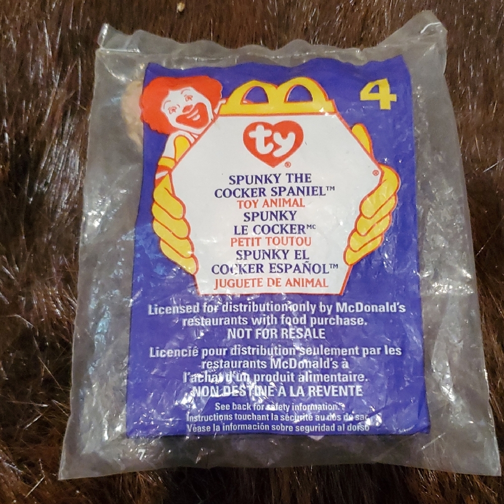 Ty Spunky Cocker Spaniel Toy Animal 1999